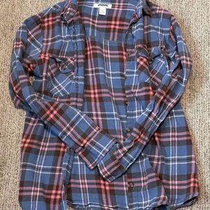 RSQ Multicolor Plaid Shirt